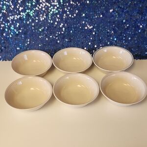 6 Corelle, Dessert/Cereal and Bowl Soup.☆☆☆